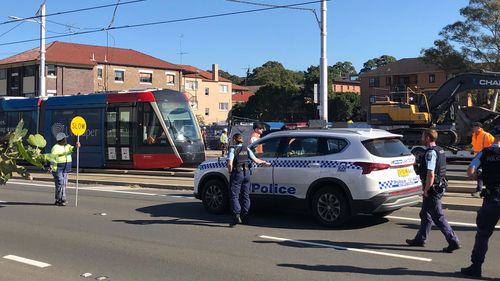 A fallen overhead tram wire has sparked major delays and disruptions in Sydney﻿, with all light rail services affected.