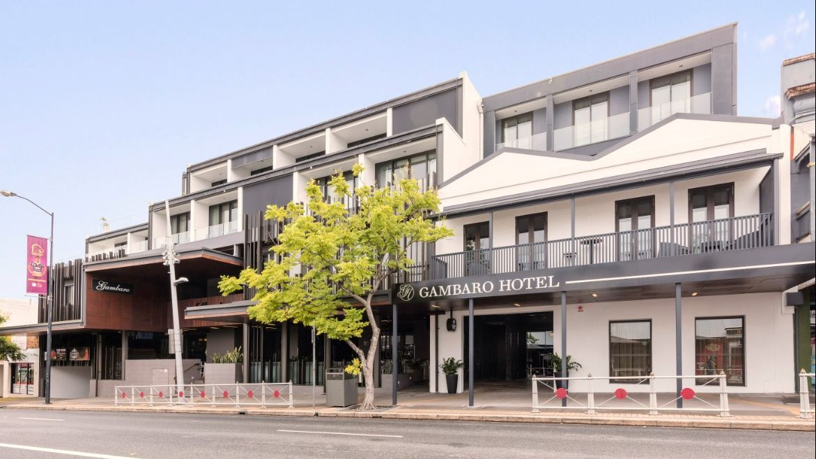 The Gambaro Hotel on Caxton Street in Brisbane.