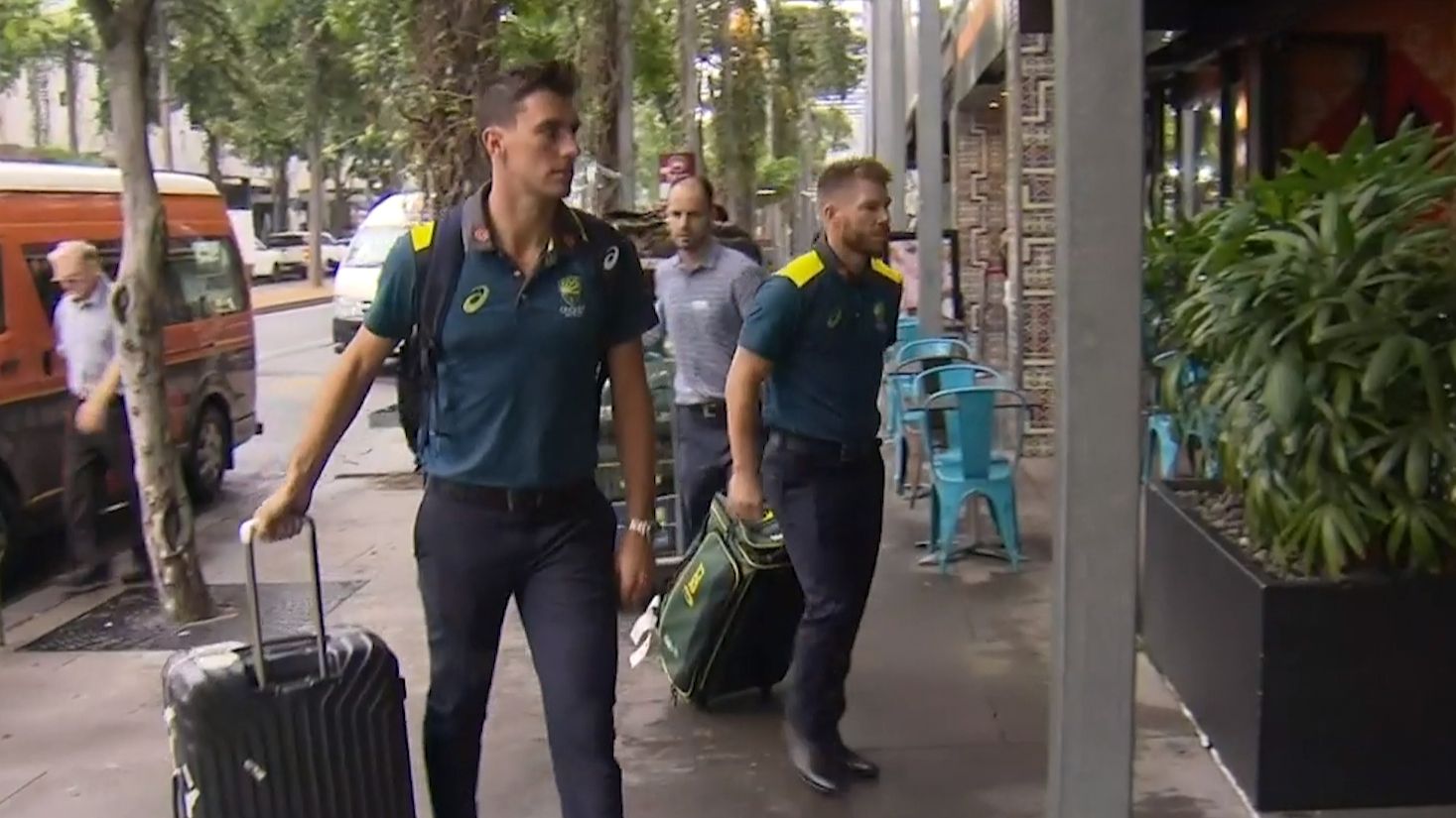 Warner, Smith arrive for World Cup camp