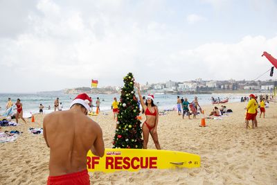 Tackle Christmas on the sand at Bondi Beach 