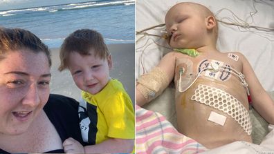 Liam Ewart was diagnosed with Stage 4 Neuroblastoma when he was two