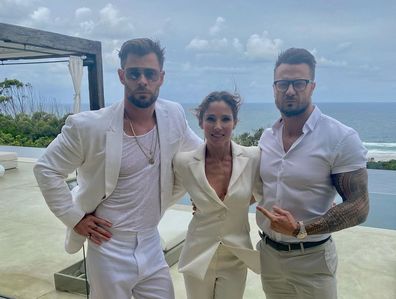 Elsa Pataky and Chris Hemsworth hosted a star-studded white party