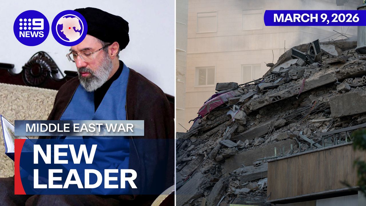 Watch 9News Latest Stories - Season 2026 - Iran names new supreme leader ...