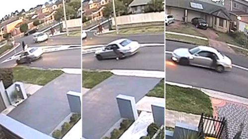 Police are appealing for witnesses after the incident in Casula.