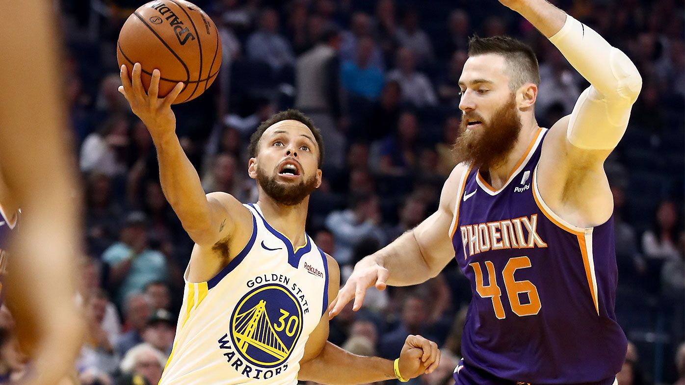 Stephen Curry Aron Baynes