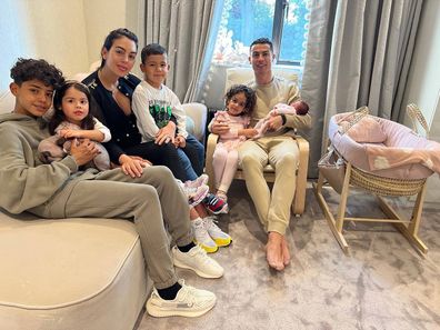 Cristiano Ronaldo and family