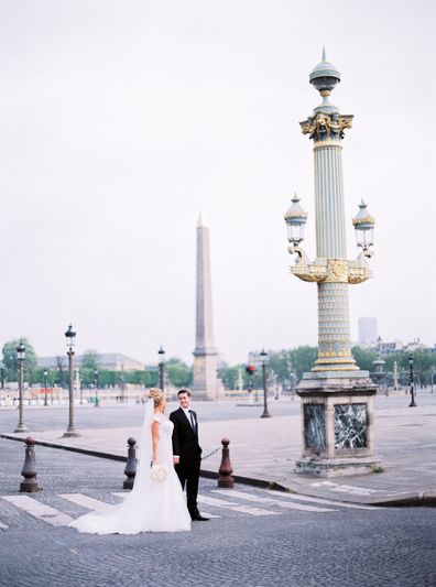 My Wedding Day Paris bride Lisa