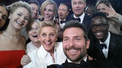 Ellen DeGeneres' ultimate celebrity selfie – 2014 