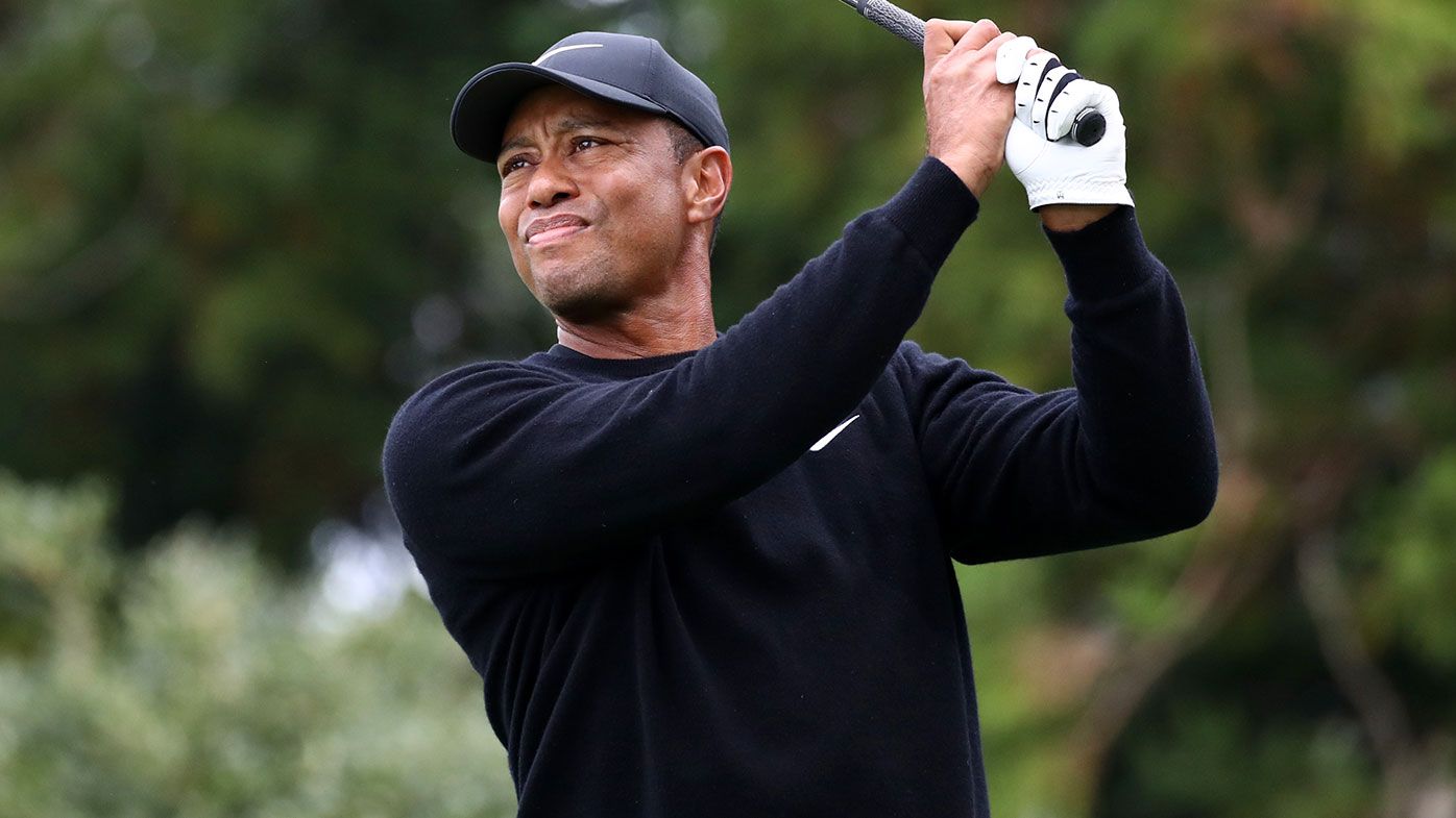 Tiger Woods has a share of the lead after the opening round of the Zozo championship.