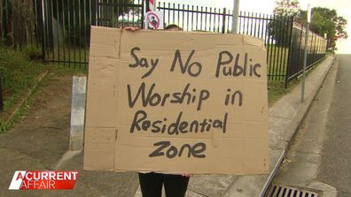 Residents are opposing a new mosque in the Sydney suburb of Carlton.