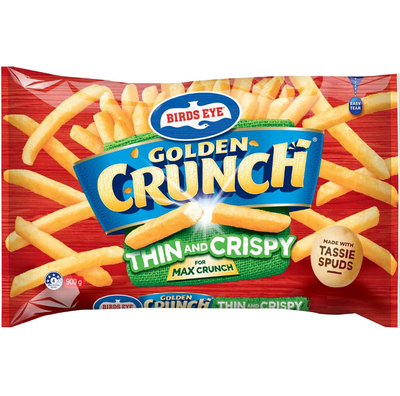 Birds Eye Golden Crunch Thin & Crispy Chips - 135 kcal
