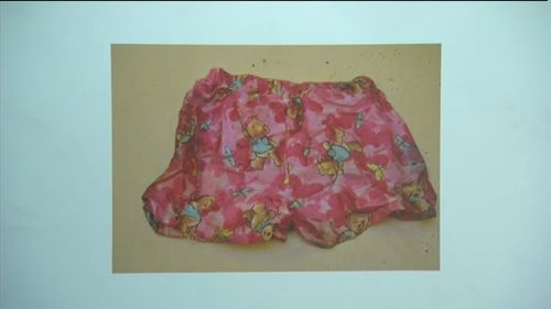 Police have released images of clothing found at the scene. (9NEWS)