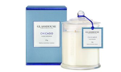 <a href="http://www.sephora.com.au/products/glasshouse-fragrances-chicago-miniature-triple-scented-candle?q=Chocolate" target="_blank">Candle in Chicago, $34, Glasshouse Fragrances</a>