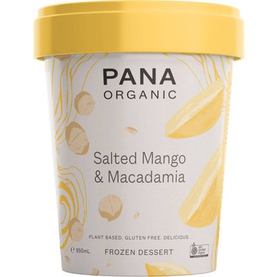 Pana Organic Salted Mango & Macadamia Frozen Dessert Tub