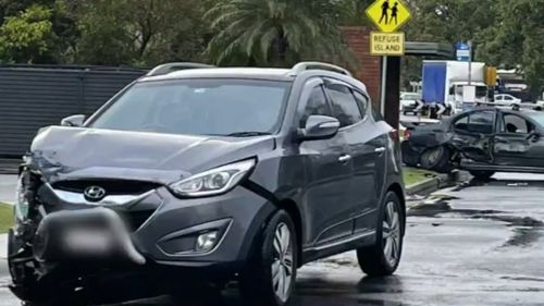 A 19-year-old Gold Coast man has been ordered to perform 140 hours of community service and issued with a three-year driving ban after driving into a woman's car at Burleigh Heads.