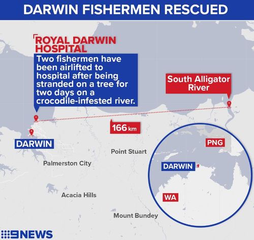 Darwin map