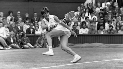 Margaret Court at Wimbledon in 1970. (AAP)