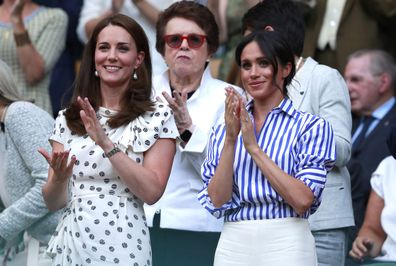 Meghan Markle & Kate Middleton Wimbledon 2018