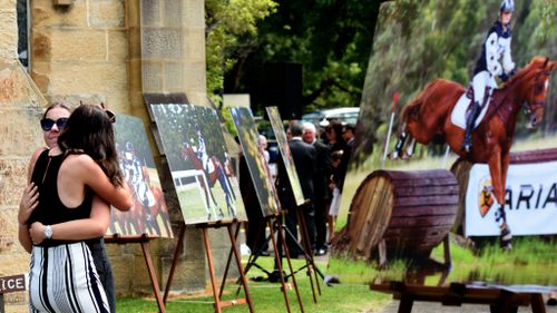 Mourners remember rising NSW equestrian star Olivia Inglis