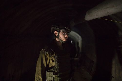 The tunnel was a part of Hamas' strategic infrastructure and would be destroyed, according to the IDF
