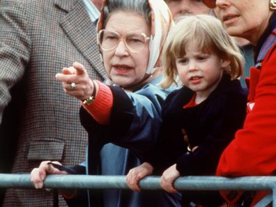 The Queen With Princess Beatrice 