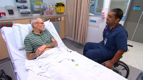 Dr Dinesh Palipana is the first quadriplegic doctor in Queensland and the second in Australia. (9NEWS)