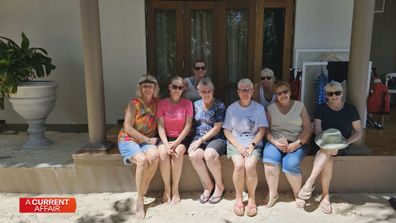 Linda and her group say it has been a nightmare getting from Sri Lanka to the Maldives.