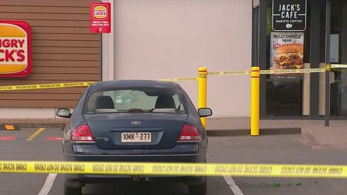 The second stabbing happened in a car park in Smithfield.